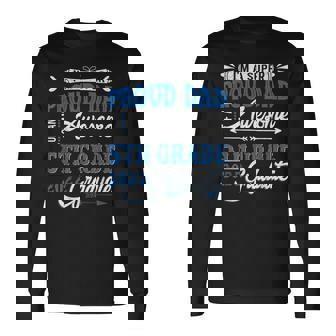 5Th Grade Graduation Proud Dad Of 5Th Grade 2022 Graduate Long Sleeve T-Shirt T-Shirt | Mazezy