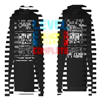 5Th Grade Level Complete Gamer Class Of 2023 Graduation Long Sleeve T-Shirt T-Shirt | Mazezy