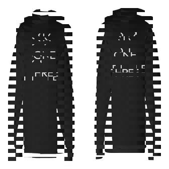 613 Area Code Words Ontario Canada Six One Four Long Sleeve T-Shirt | Mazezy