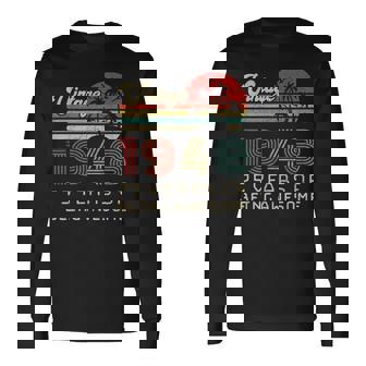 75 Year Old Birthday Vintage 1948 75Th Birthday Long Sleeve T-Shirt | Mazezy