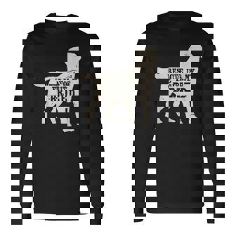 Adopt A Dog Rescued Is My Favorite Breed Long Sleeve T-Shirt - Thegiftio