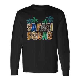 Africa Summer Vacation Trip Safari Squad Long Sleeve T-Shirt T-Shirt | Mazezy