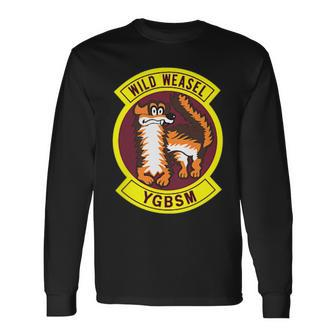 Air Force Wild Weasel Ygbsm Long Sleeve T-Shirt T-Shirt | Mazezy