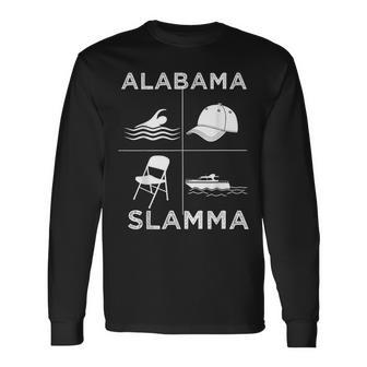 Alabama Slamma Boat Fight Montgomery Riverfront Brawl Long Sleeve T-Shirt | Mazezy CA