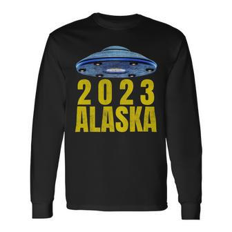 Alaska 2Alien Ufo For Science Fiction Lovers Long Sleeve T-Shirt - Monsterry DE