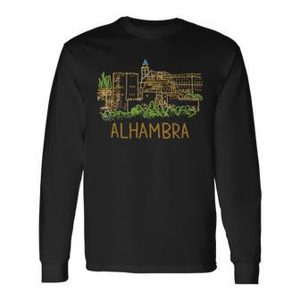 Alhambra T Long Sleeve T-Shirt | Mazezy