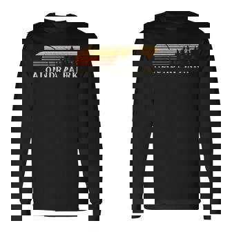 Alondra Park Ca Vintage Evergreen Sunset Eighties Retro Long Sleeve T-Shirt | Mazezy