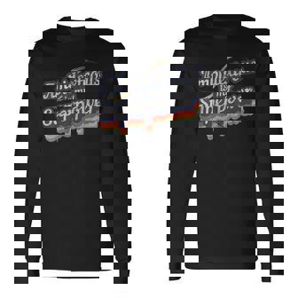 Ambidextrous Is My Superpower Ambidextrous Long Sleeve T-Shirt | Mazezy