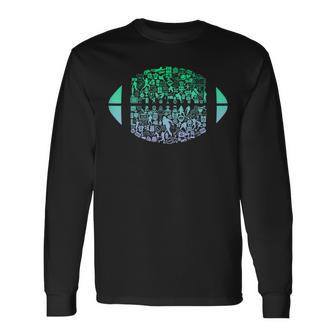 American Football For Football Player Boys Football Long Sleeve - Seseable