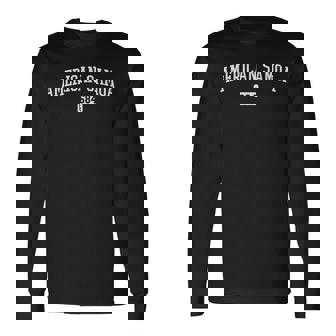 American Samoa 684 Country Area Code Samoan Pride Long Sleeve T-Shirt | Mazezy