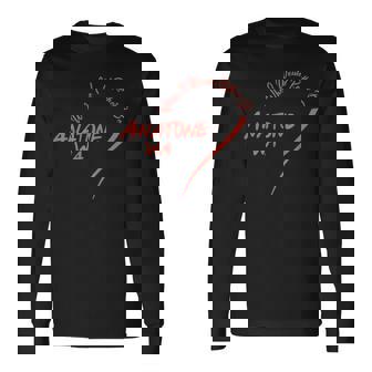 Anatone Wa Where I'd Rather Be Anatone Long Sleeve T-Shirt | Mazezy