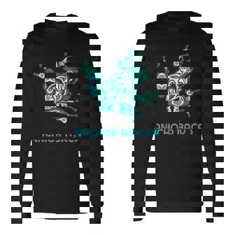 Anchor Bay Ca Frog Pacific Nw Native American Indian Long Sleeve T-Shirt T-Shirt | Mazezy