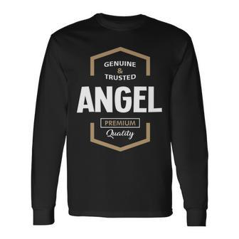 Angel Name Angel Quality Long Sleeve T-Shirt - Seseable
