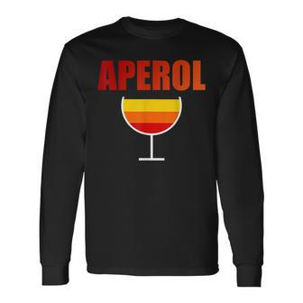 Aperol Spritz Love Aperol Malle Summer Vintage Drink Summer Long Sleeve T-Shirt | Mazezy