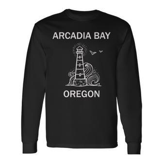 Arcadia Bay Strange Life Two Whales Diner Video Gamer Long Sleeve T-Shirt | Mazezy