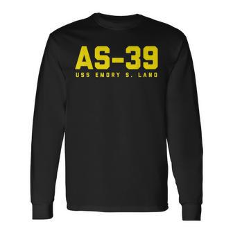 As39 Uss Emory S Land Long Sleeve T-Shirt | Mazezy
