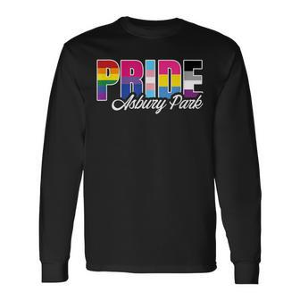 Asbury Park Nj Gay Pride Lesbian Bisexual Transgender Pan Long Sleeve T-Shirt T-Shirt | Mazezy