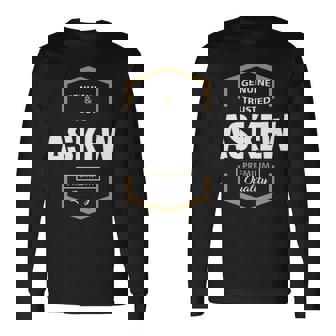 Askew Name Askew Quality Long Sleeve T-Shirt - Seseable
