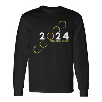 Astronomy Lovers 40824 Total Solar Eclipse 2024 Long Sleeve T-Shirt - Monsterry AU