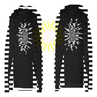 Aumsville Or Total Solar Eclipse Aug 21 Long Sleeve T-Shirt | Mazezy