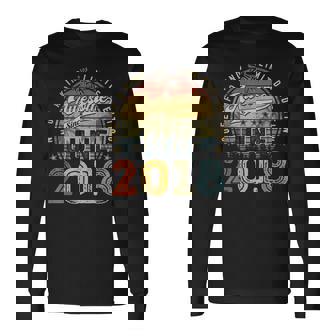 Awesome Since June 2018 Vintage 5Th Birthday Party Retro Long Sleeve T-Shirt | Mazezy