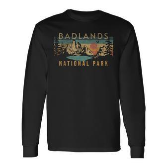 Badlands National Park Long Sleeve T-Shirt - Monsterry UK