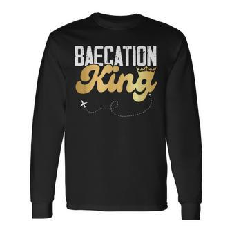Baecation Couple Matching Vacation Bae Cation Baecation King Long Sleeve - Seseable