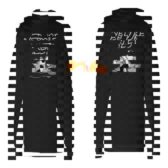 Beagle Dog Puppy Need More Sleep Beagle Pajama For Bedtime Long Sleeve T-Shirt - Thegiftio