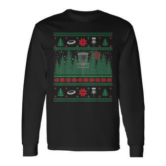 Best For Golf Lover Golf Ugly Christmas Sweaters Long Sleeve T-Shirt - Monsterry DE