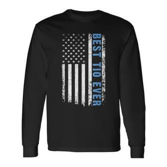 Best Tio Ever 4Th Of July American Flag Usa Patriotic Long Sleeve T-Shirt T-Shirt | Mazezy