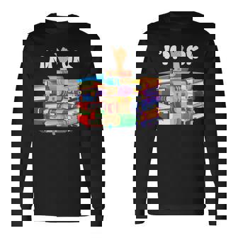 Bokish Books Lover Bookworm Library Reading Lovers Im Ok Reading Long Sleeve T-Shirt | Mazezy