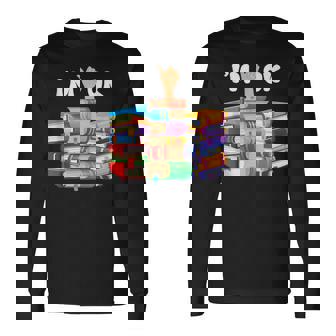 Bokish Books Lover Bookworm Library Reading Lovers Im Ok Reading Long Sleeve T-Shirt | Mazezy