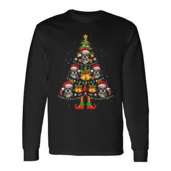 Brabancon Griffon Christmas Tree Xmas Dog Lover Long Sleeve T-Shirt | Mazezy