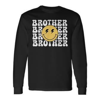 Brother One Happy Dude Birthday Theme Family Matching Long Sleeve - Monsterry DE