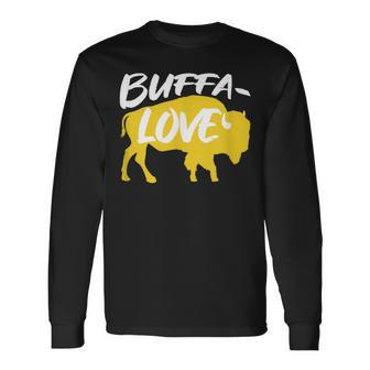 Buffa-Love Buffalo New York Long Sleeve T-Shirt | Mazezy