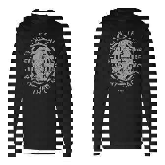 Built In Theft Protection Stick Shift Manual Car Long Sleeve T-Shirt T-Shirt | Mazezy