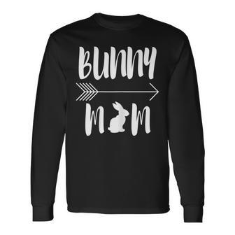 Bunny Mom Rabbit Mum Long Sleeve T-Shirt T-Shirt | Mazezy