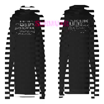 In My Cancer Free Era Breast Cancer Awareness Survivor Long Sleeve T-Shirt