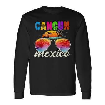 Cancun Mexico 2023 Vacation Beach Matching Group Long Sleeve T-Shirt T-Shirt | Mazezy