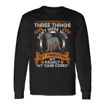 Cane Corso Italian Mastiff Italian Moloss Cane Corso Long Sleeve T-Shirt T-Shirt | Mazezy