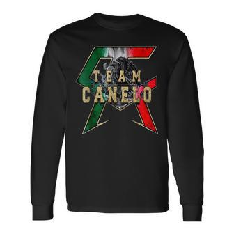 Canelos Saul Alvarez Boxer Boxer Long Sleeve T-Shirt T-Shirt | Mazezy CA