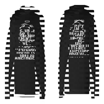 I Can't Hear You Listening To Ambient Dub Long Sleeve T-Shirt | Mazezy