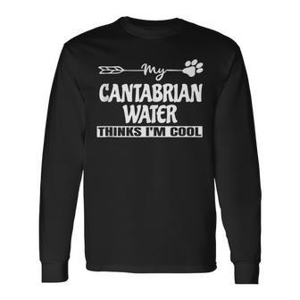 Cantabrian Water Owners Long Sleeve T-Shirt | Mazezy