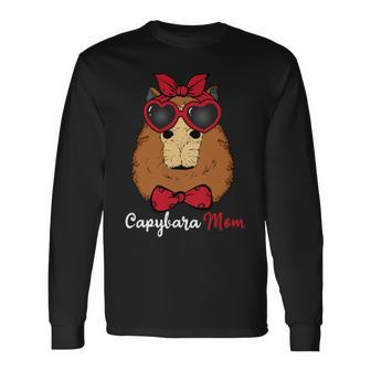 Capybara For Girls Women Capybara Long Sleeve T-Shirt - Monsterry DE