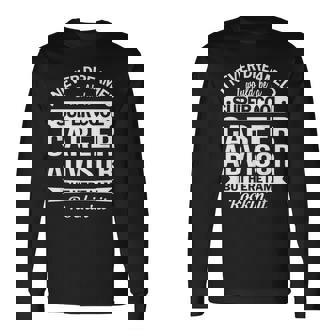 Career Advisor Long Sleeve T-Shirt | Mazezy