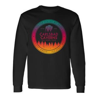 Carlsbad Caverns National Park New Mexico Nm Long Sleeve T-Shirt | Mazezy