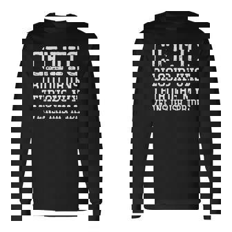 Celtic Blood Runs Through My Veins St Patrick's Day Long Sleeve T-Shirt | Seseable UK