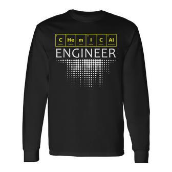 Chemical Engineer Engineering Long Sleeve T-Shirt | Mazezy
