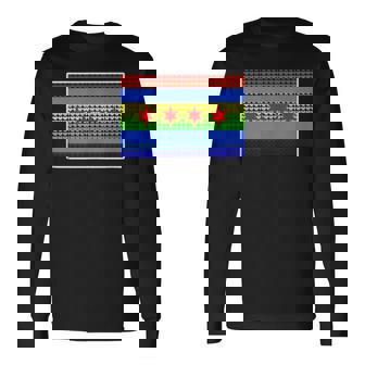 Chicago Gay Pride Illinois Pride Ally Gear Long Sleeve T-Shirt T-Shirt | Mazezy