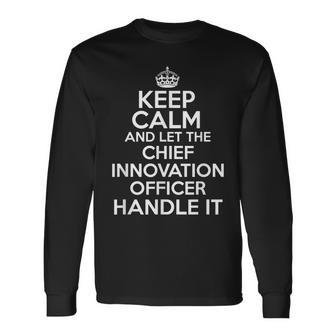 Chief Innovation Officer Long Sleeve T-Shirt | Mazezy
